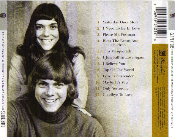 Carpenters - Carpenters (CD, Comp, RE) (Very Good Plus (VG+)) - Image 4