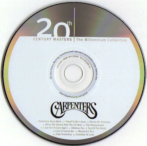 Carpenters - Carpenters (CD, Comp, RE) (Very Good Plus (VG+)) - Image 5