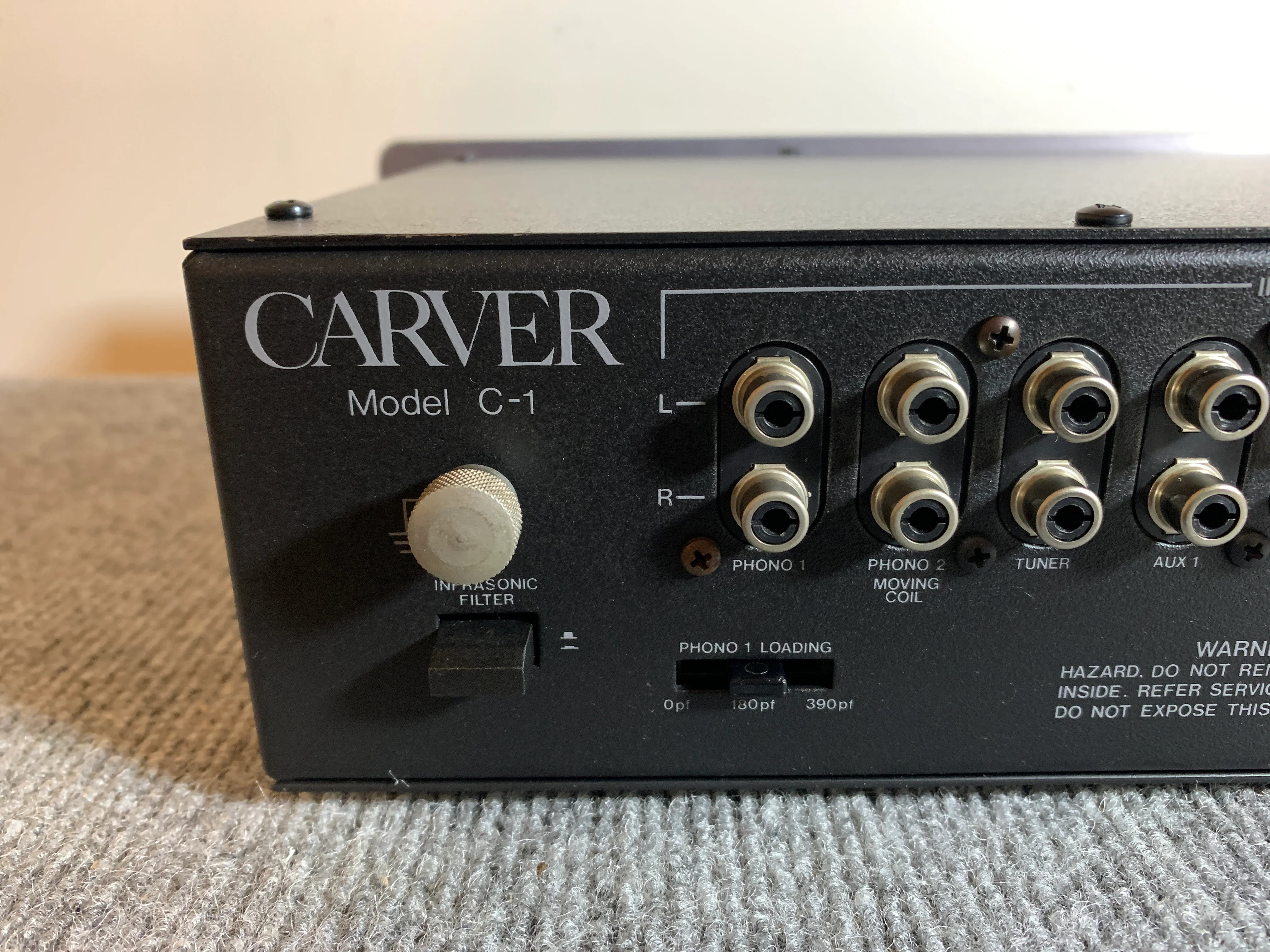 Carver C1 Stereo Preamplifier - Image 14