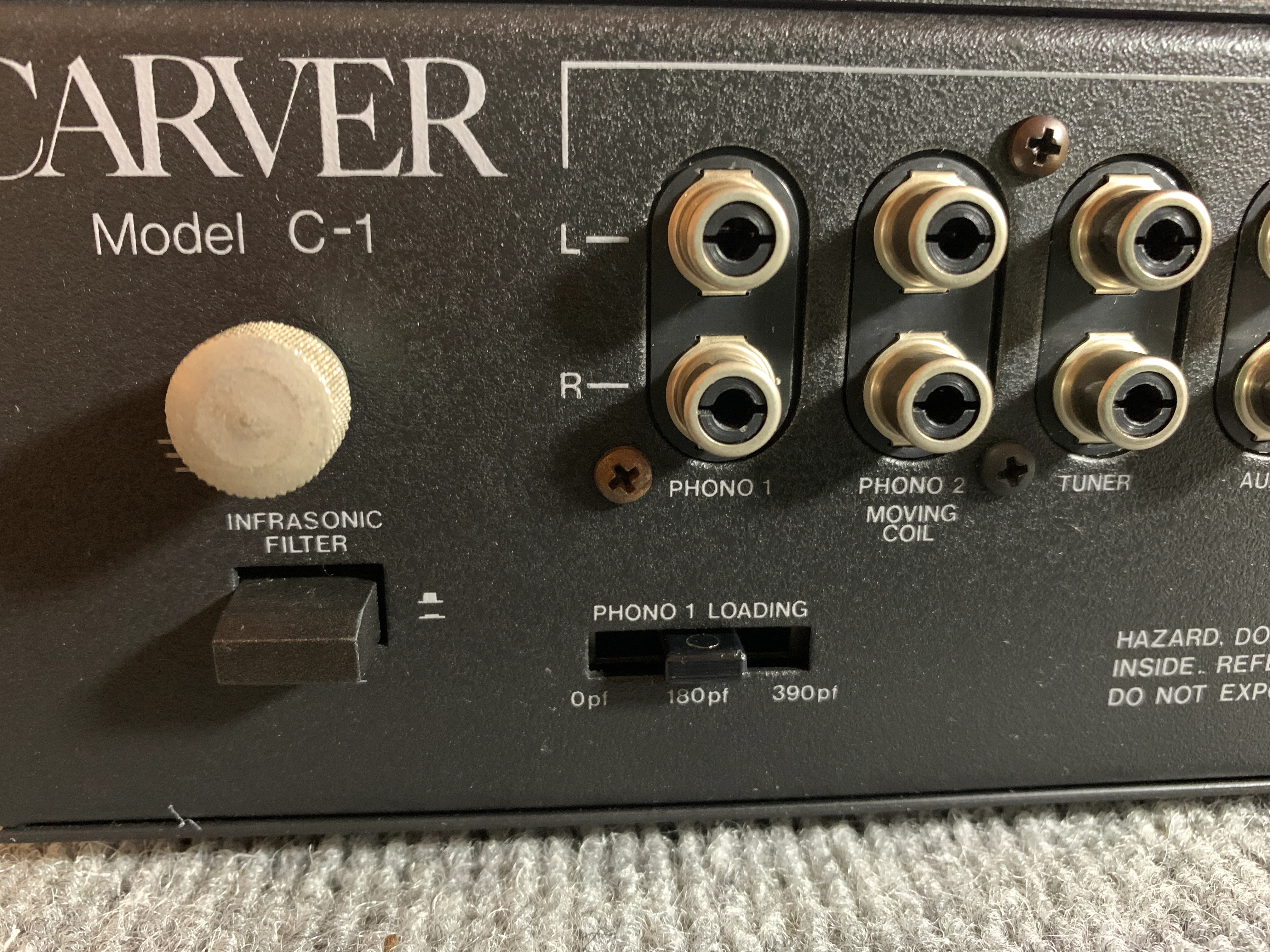 Carver C1 Stereo Preamplifier - Image 18