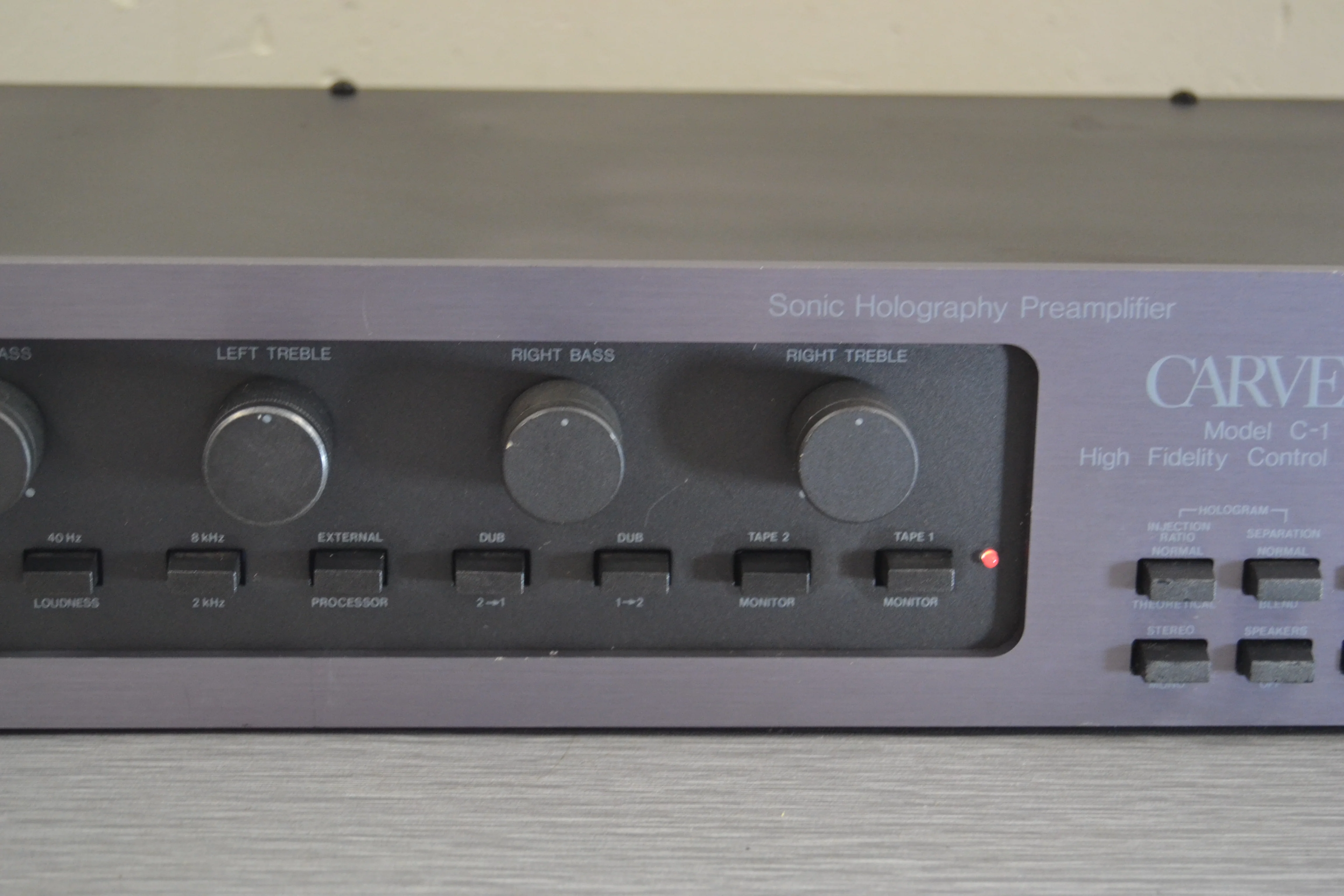 Carver C1 Stereo Sonic Holography Preamplifier - Image 3