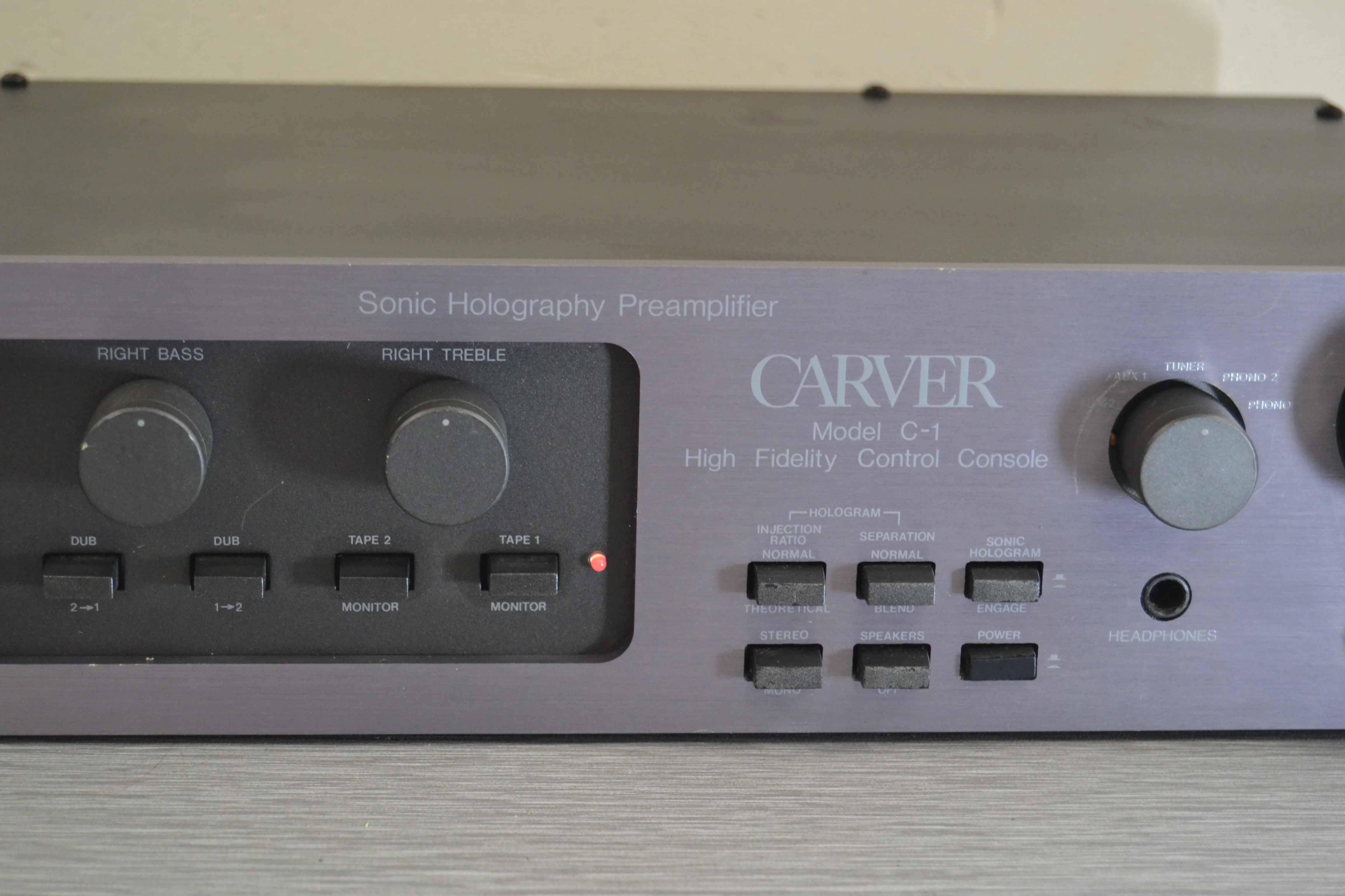 Carver C1 Stereo Sonic Holography Preamplifier - Image 4