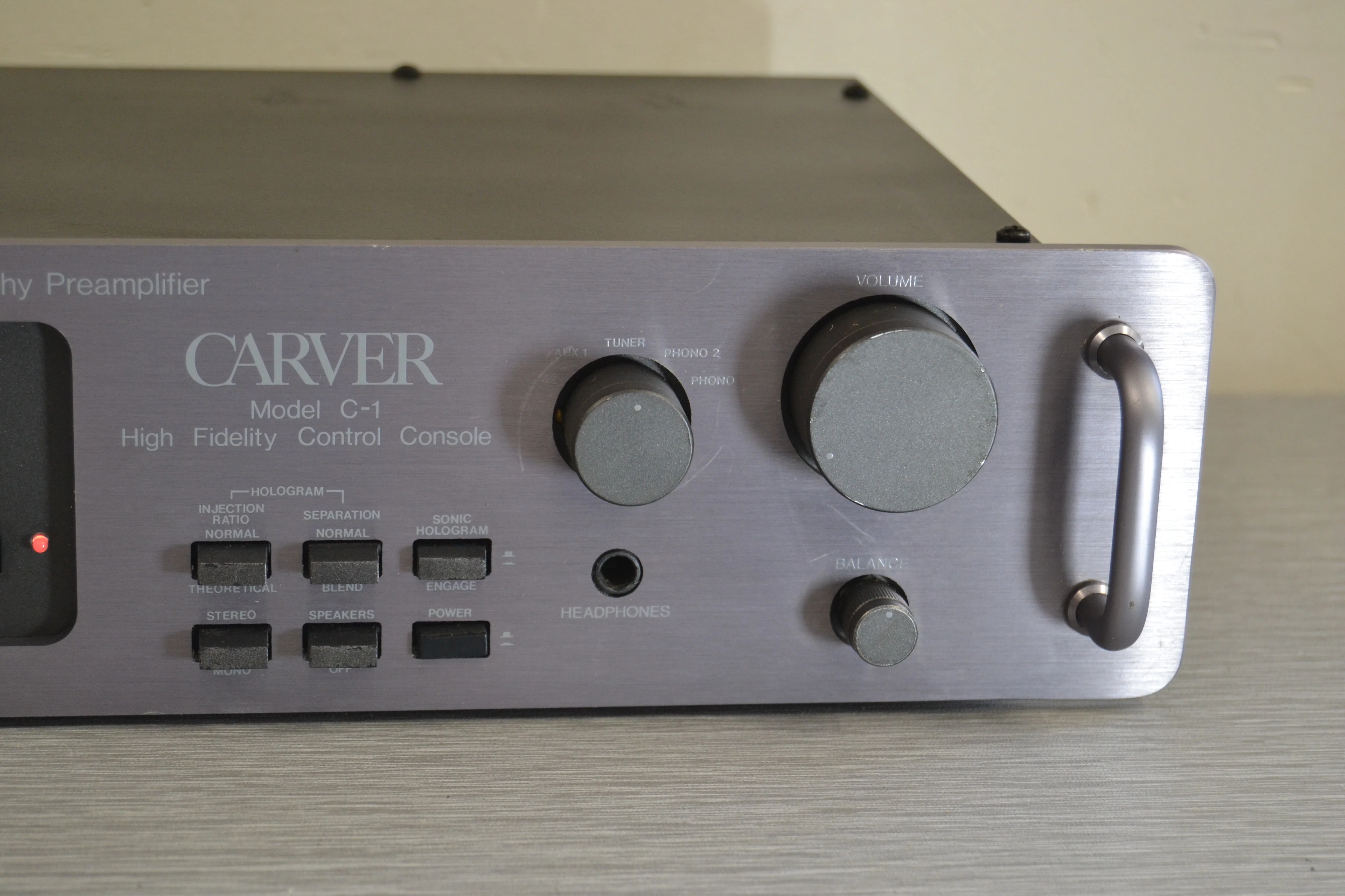 Carver C1 Stereo Sonic Holography Preamplifier - Image 5