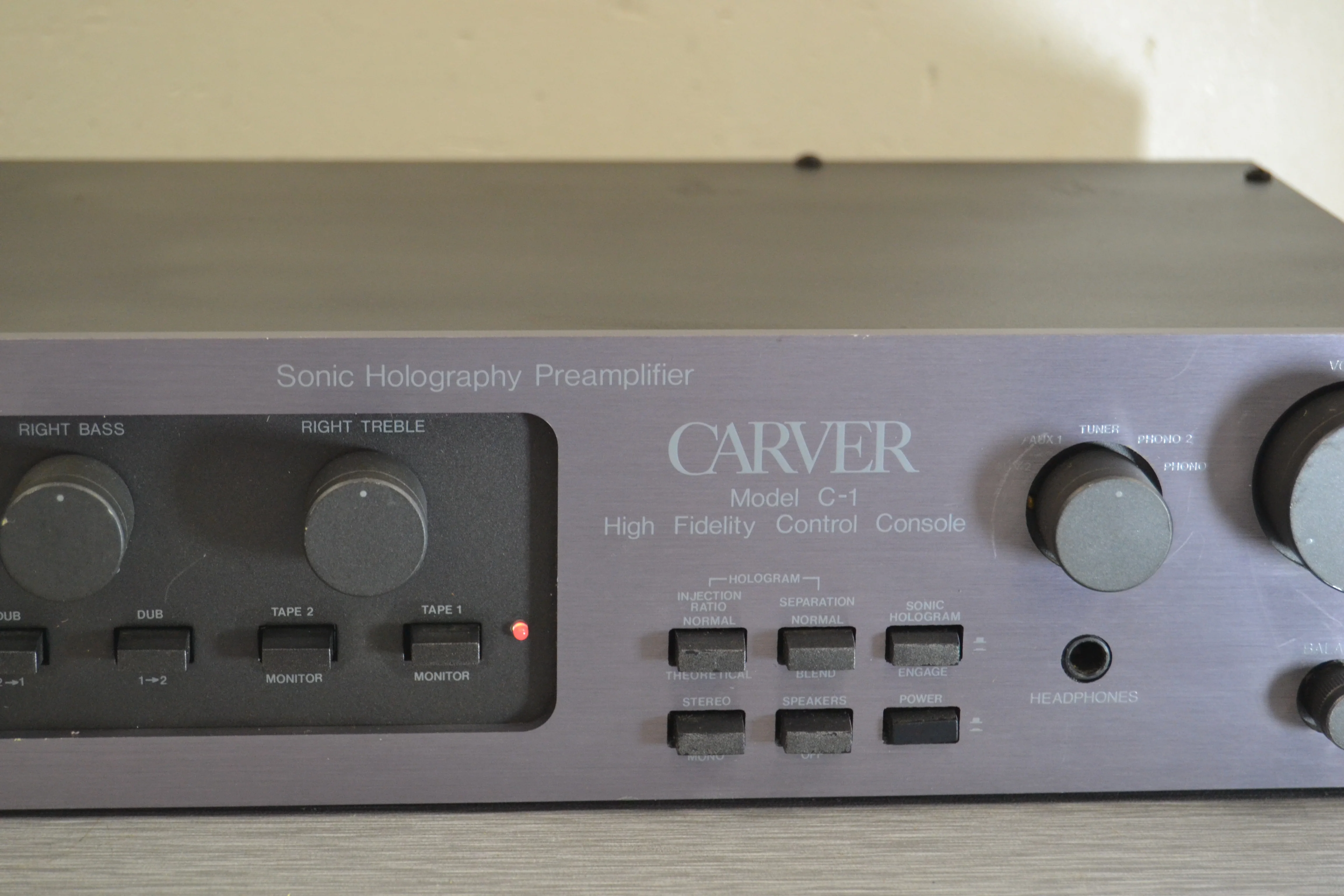 Carver C1 Stereo Sonic Holography Preamplifier - Image 6