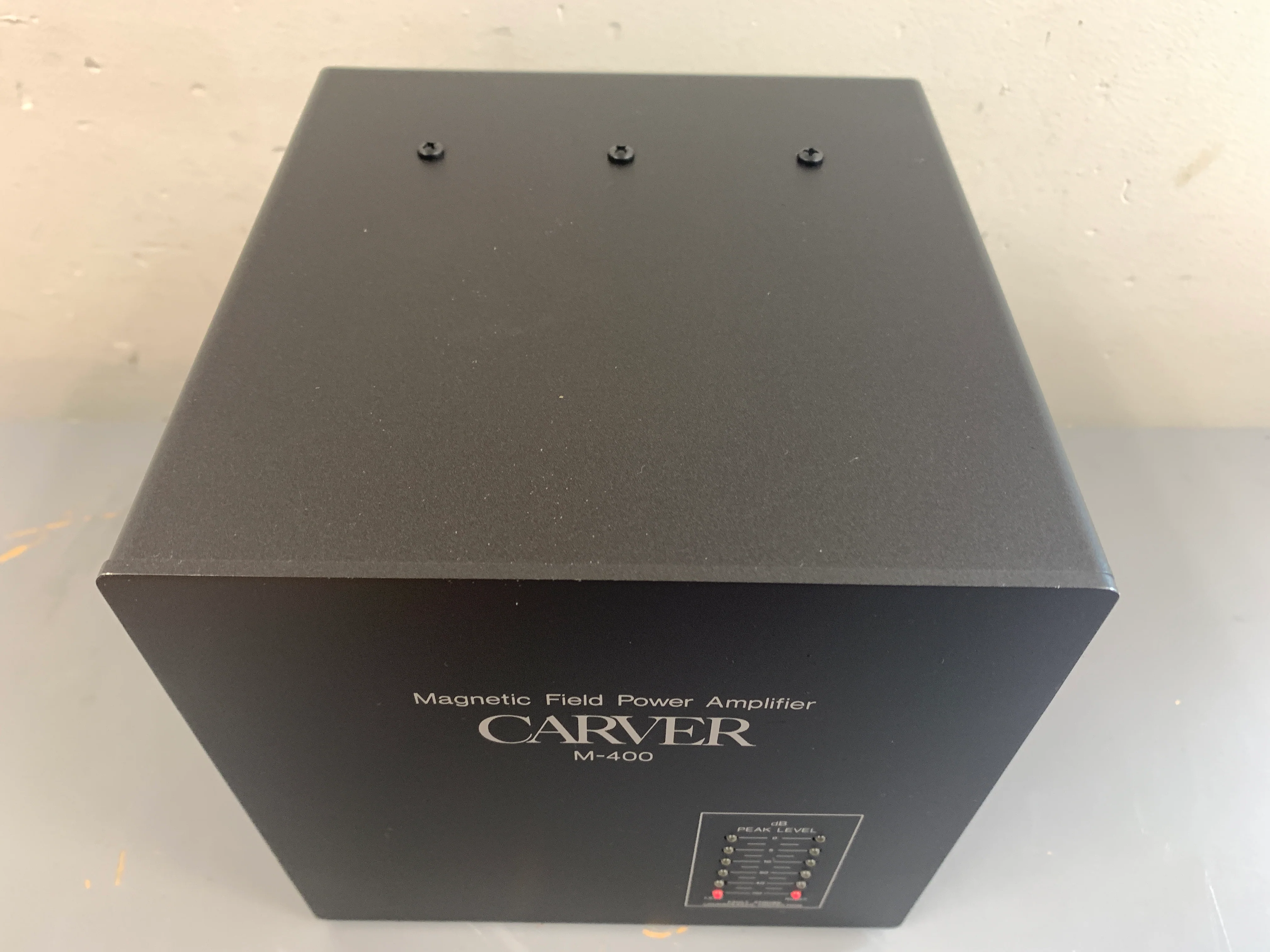 Carver M400 Stereo/Mono Power Amplifier * 200W RMS * 1980 - Image 4