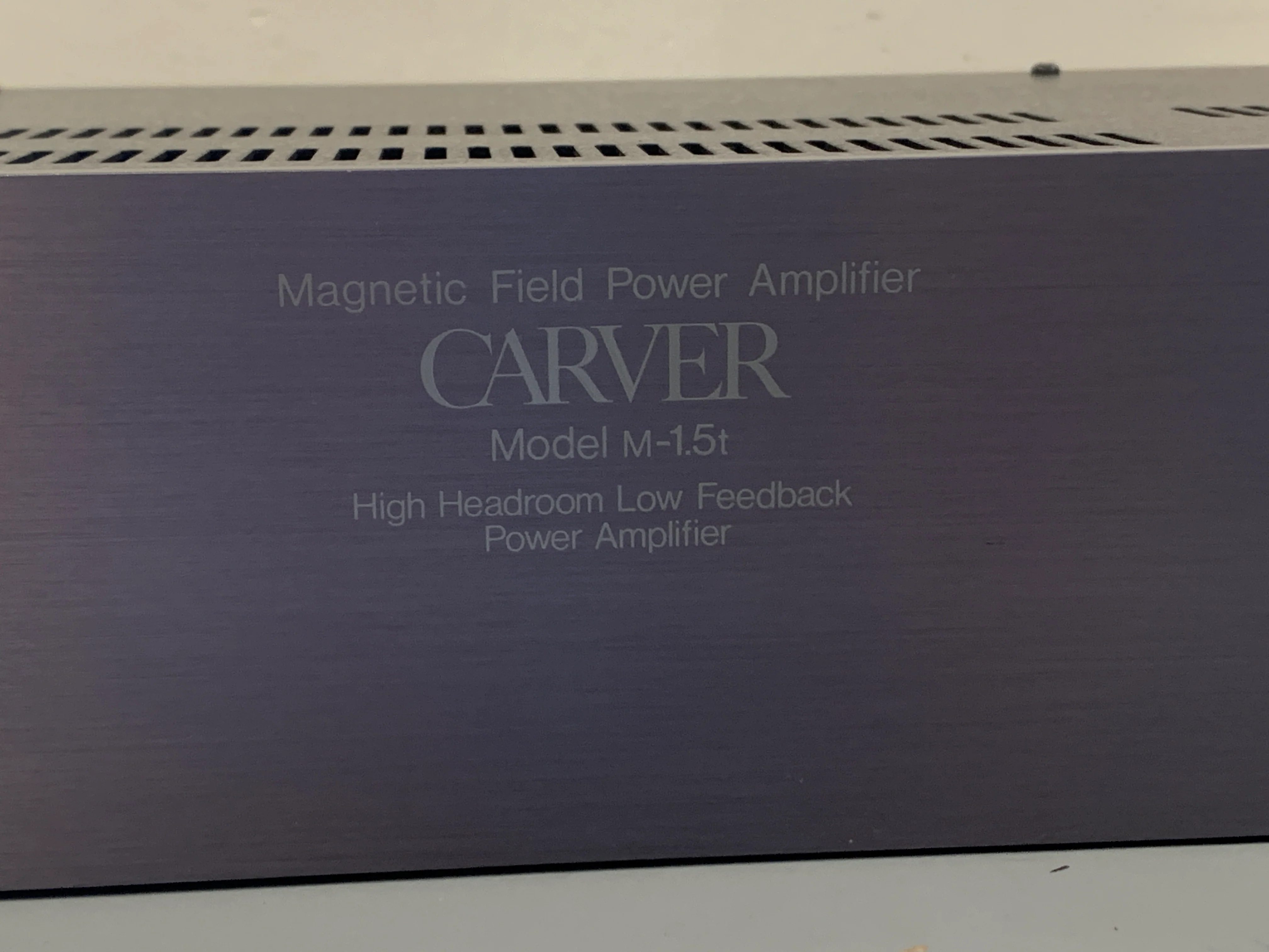 Carver Model M-1.5T Magnetic Field Power Amp - Image 3