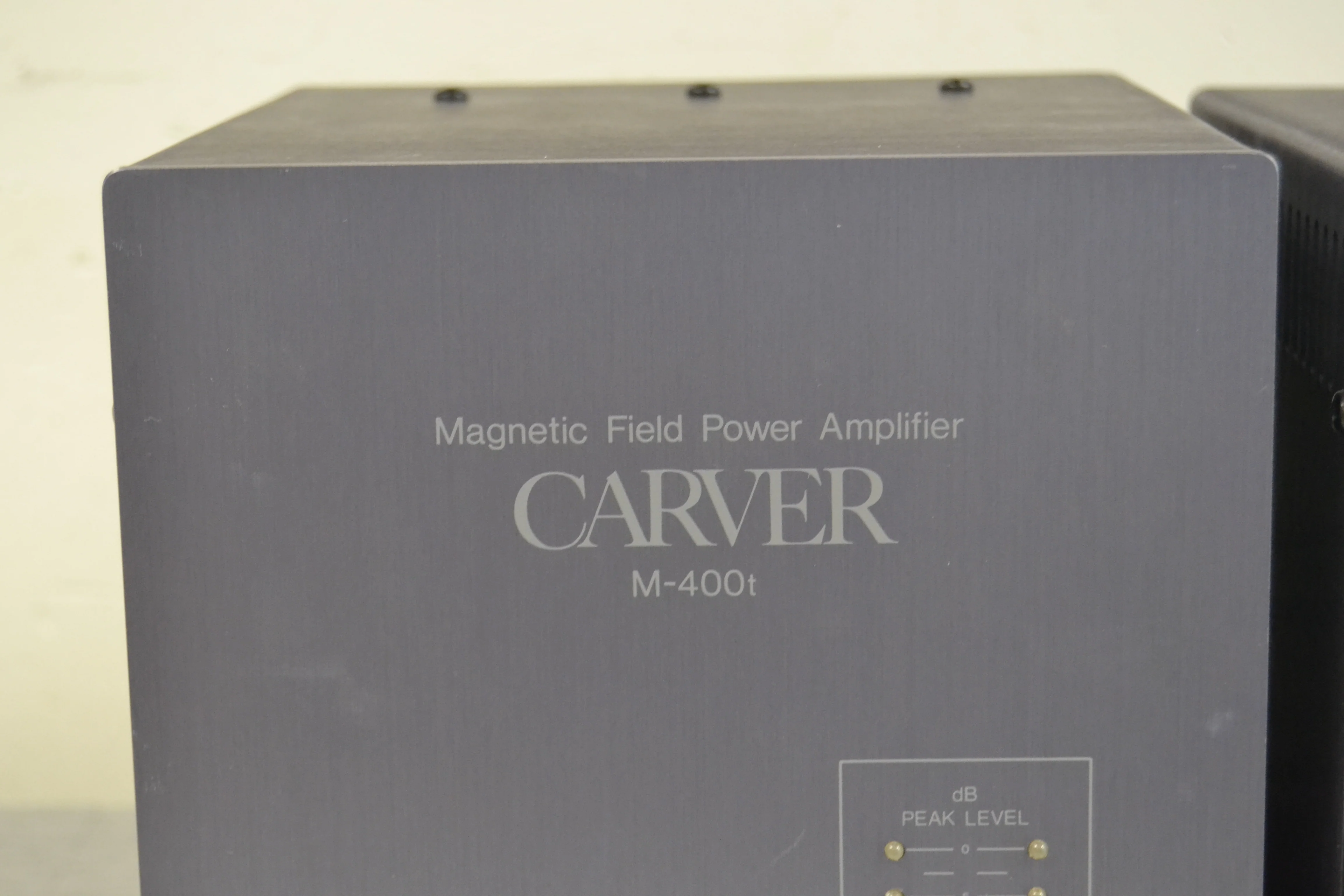 Carver Set of Two M-400t Power Amplifiers * 500W RMS Mono * Recapped ! - Image 2