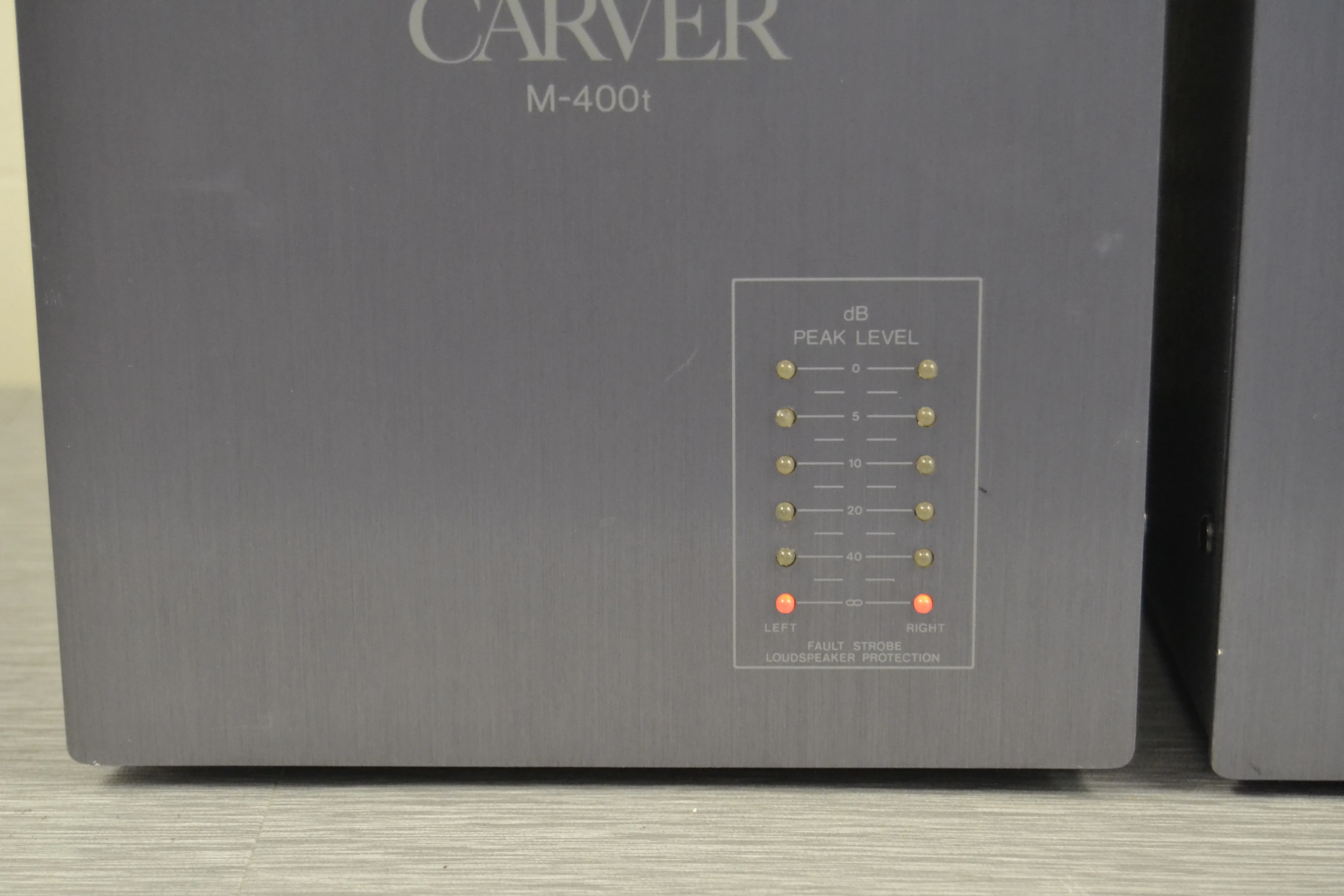 Carver Set of Two M-400t Power Amplifiers * 500W RMS Mono * Recapped ! - Image 5