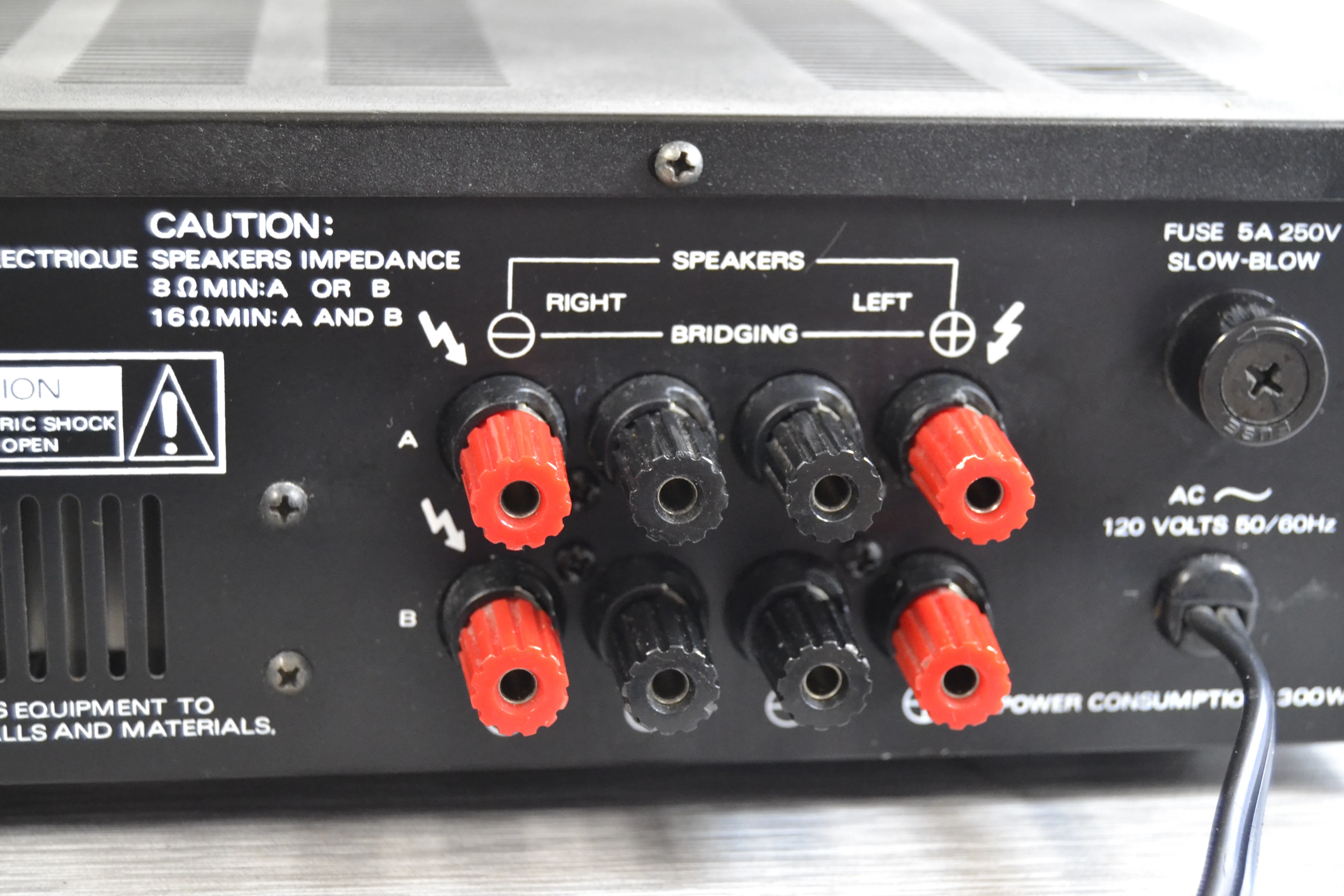 Carver TFM-15CB Stereo/Mono Power Amplifier * 100W RMS * 1990 - Image 12