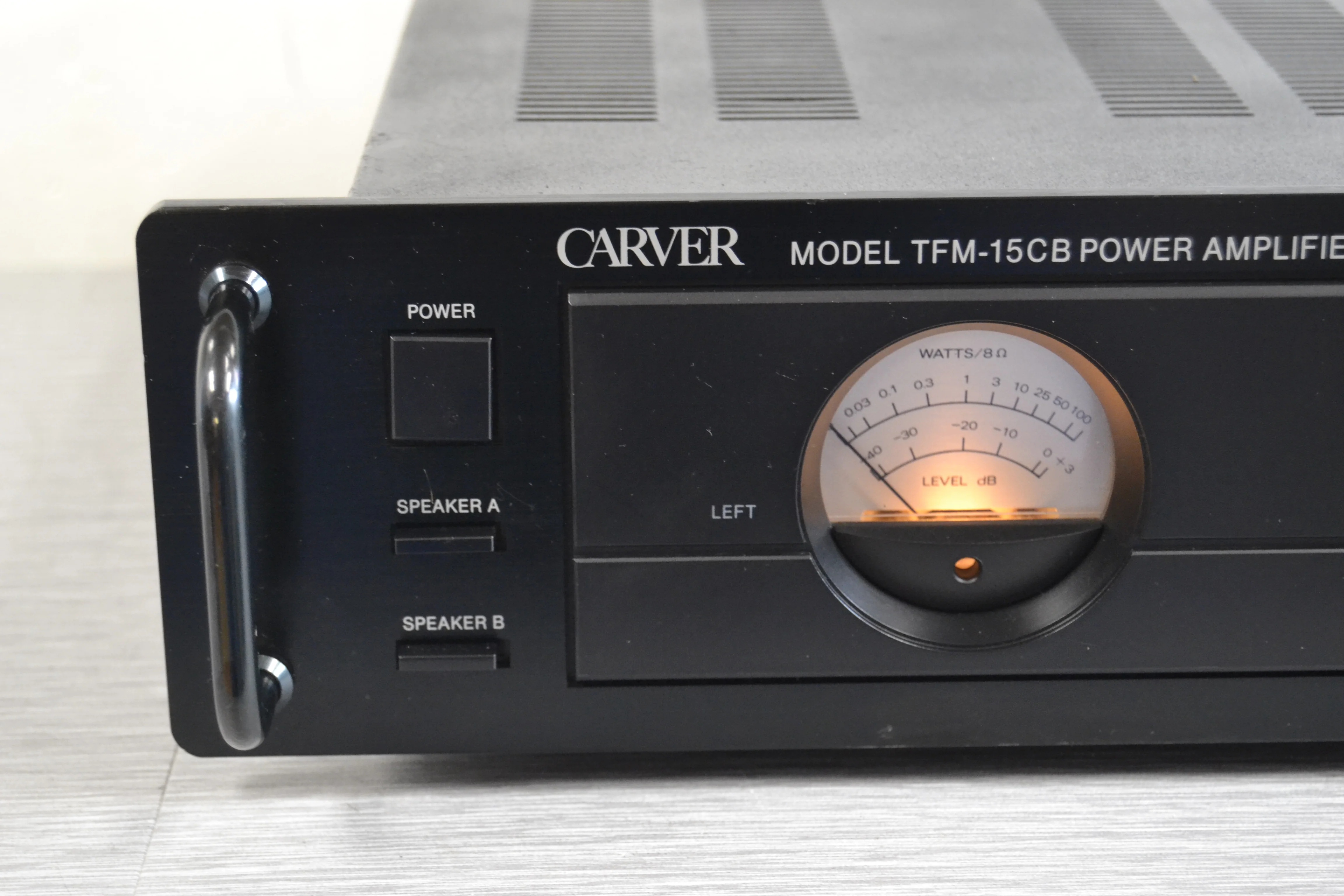 Carver TFM-15CB Stereo/Mono Power Amplifier * 100W RMS * 1990 - Image 2