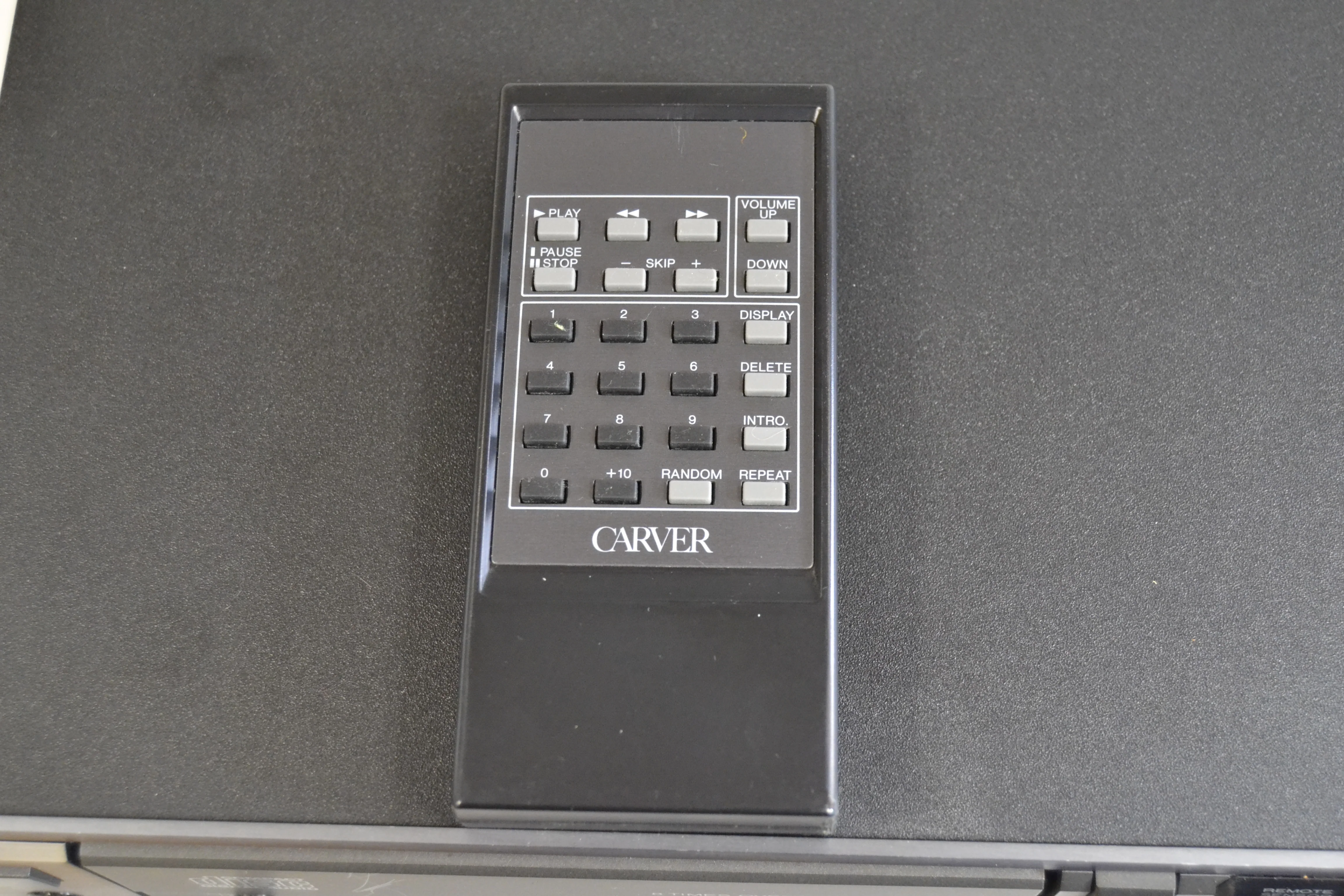 Carver TL-3200 Single CD Player * Remote Control * Manual * 1989 - Image 8