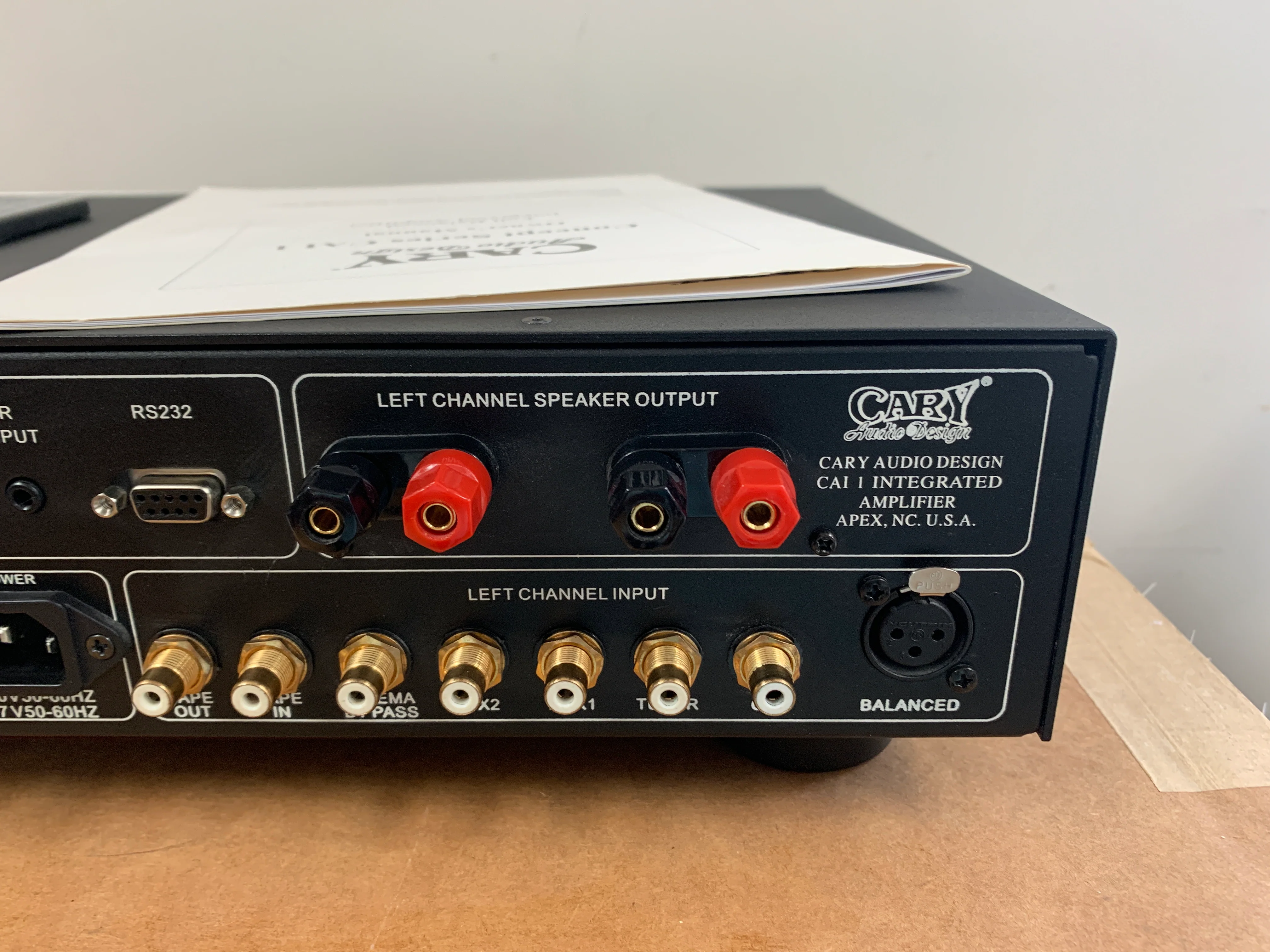 Cary Audio Design CAI-1 Integrated Amplifier * Manual * Remote * Box - Image 15