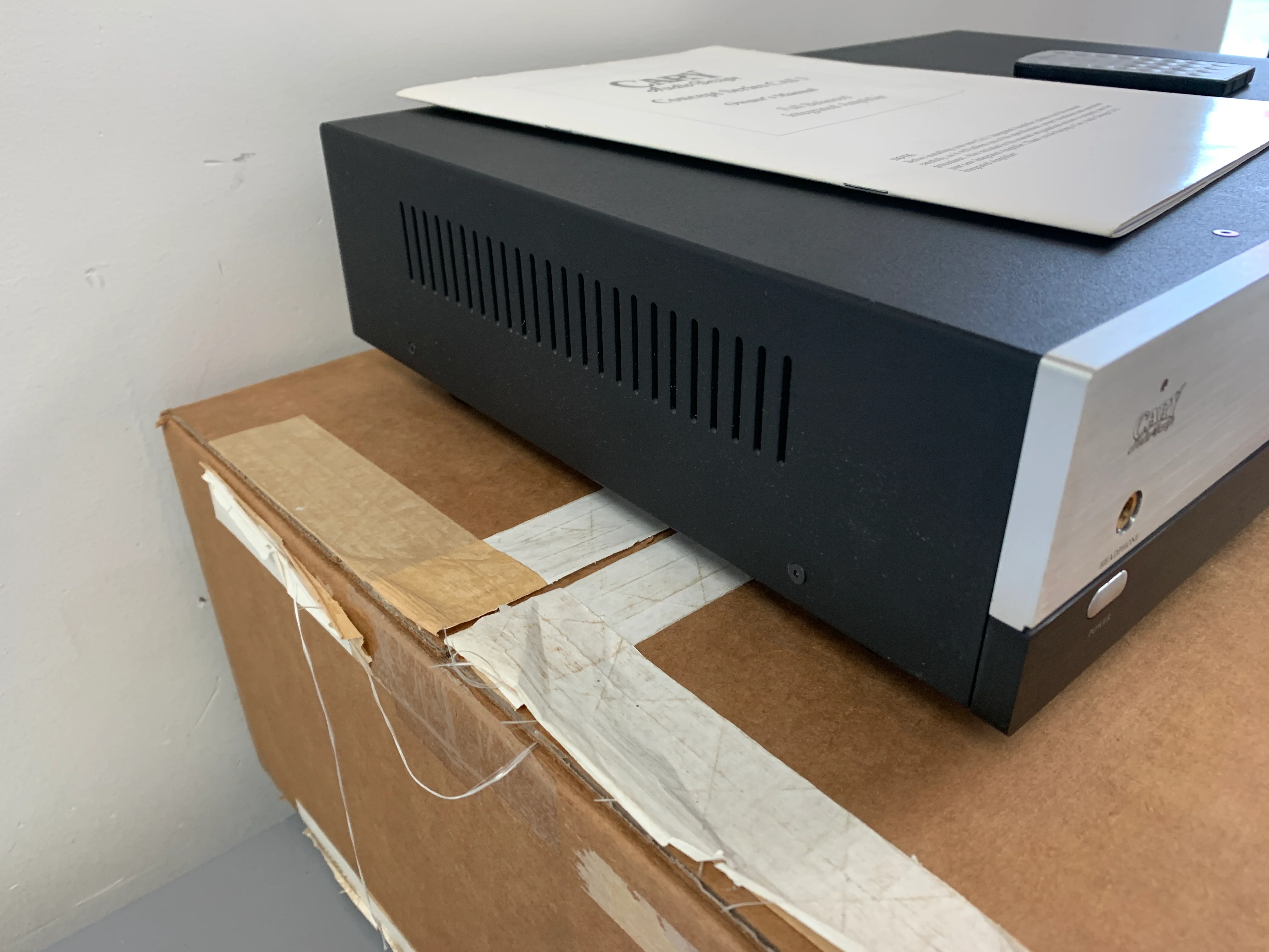 Cary Audio Design CAI-1 Integrated Amplifier * Manual * Remote * Box - Image 7