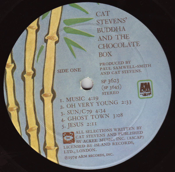 Cat Stevens - Buddha And The Chocolate Box (LP, Album, Pit) (Near Mint (NM or M-)) - Image 5