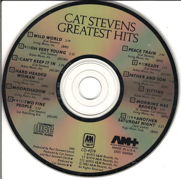 Cat Stevens - Greatest Hits (CD, Comp, Club, RE, CRC) (Near Mint (NM or M-)) - Image 3