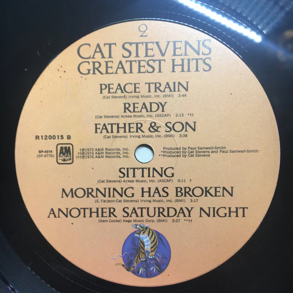 Cat Stevens - Greatest Hits (LP, Comp, Club, Ind) (Near Mint (NM or M-)) - Image 4