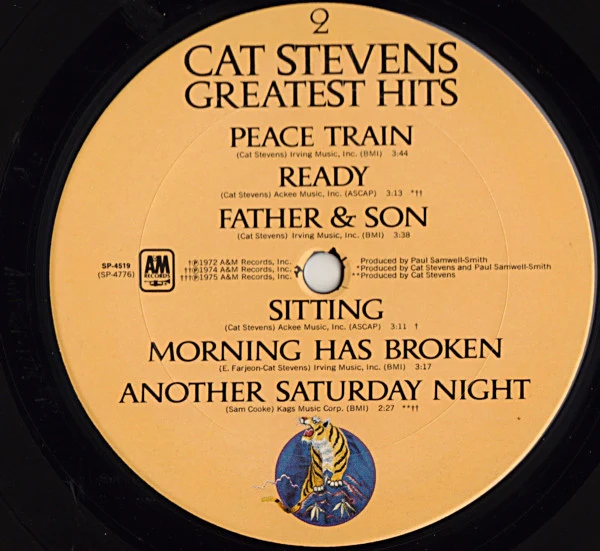 Cat Stevens - Greatest Hits (LP, Comp, Pit) (Near Mint (NM or M-)) - Image 4