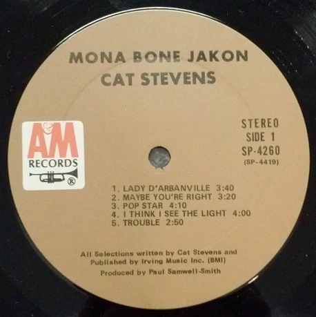 Cat Stevens - Mona Bone Jakon (LP, Album, Ter) (Very Good Plus (VG+)) - Image 3
