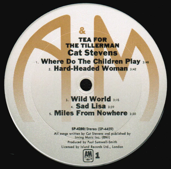 Cat Stevens - Tea For The Tillerman (LP, Album, RE, Pit) (Near Mint (NM or M-)) - Image 3