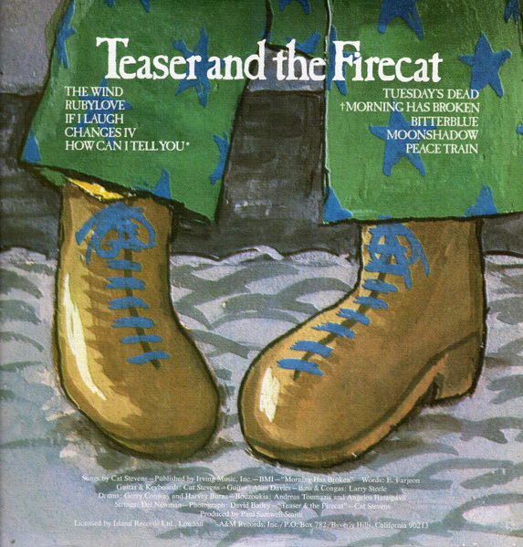 Cat Stevens - Teaser And The Firecat (LP, Album, Club, RE, CRC) (Very Good Plus (VG+)) - Image 2