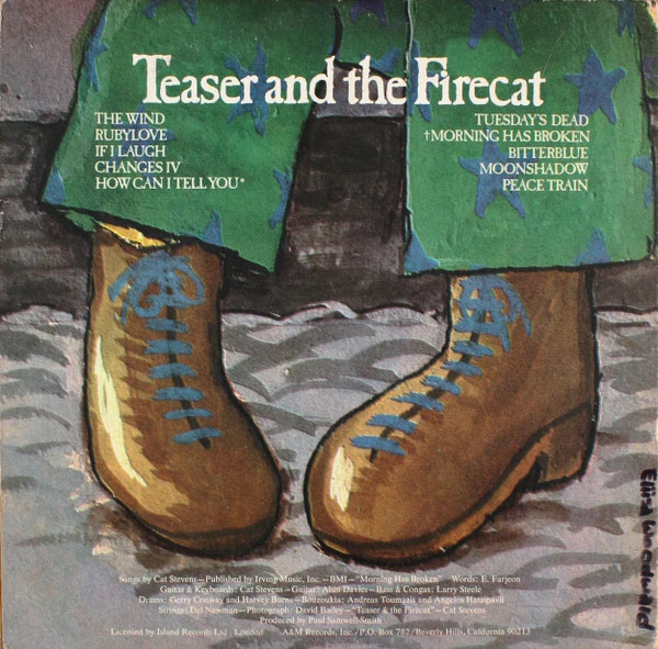 Cat Stevens - Teaser And The Firecat (LP, Album, RE, Pit) (Near Mint (NM or M-)) - Image 2