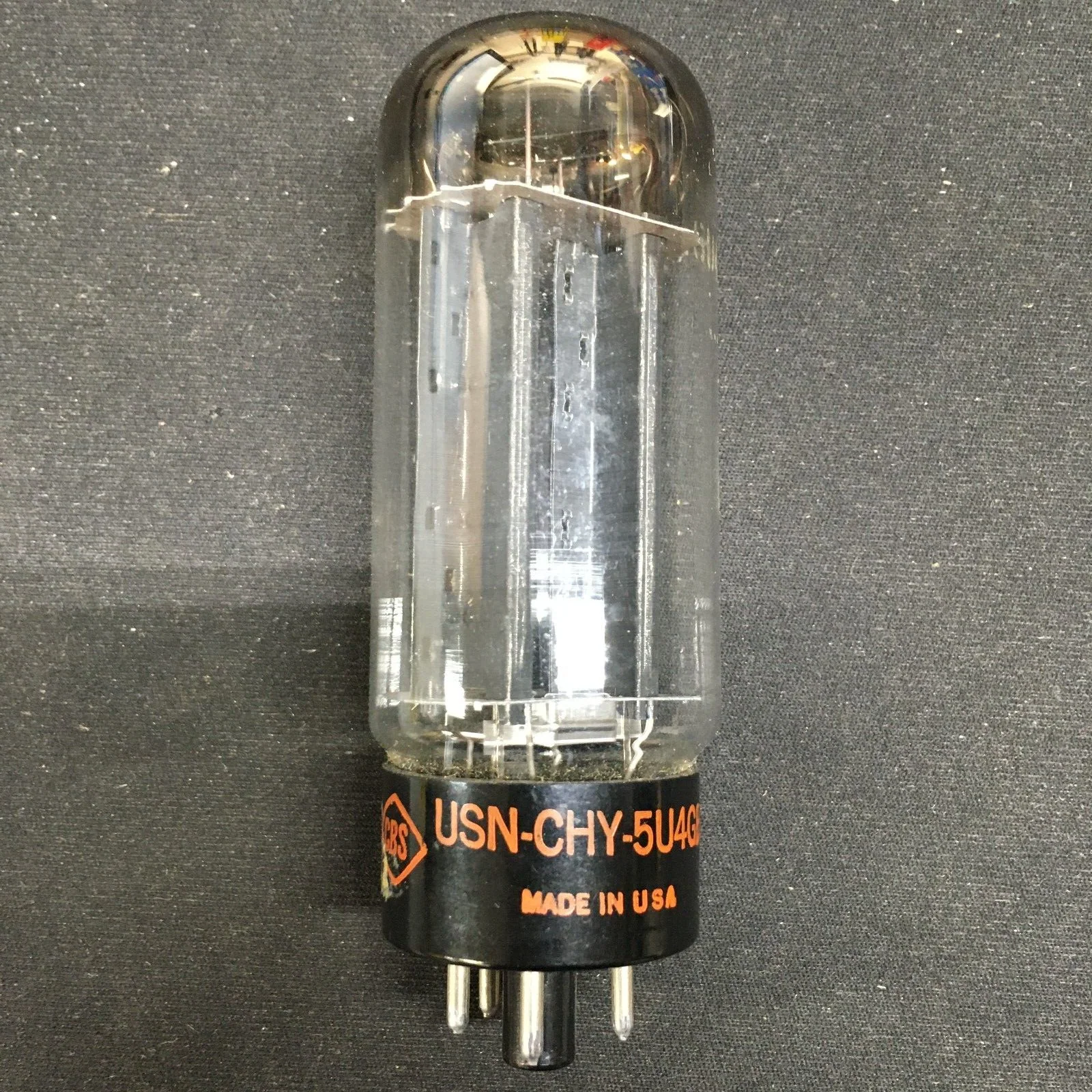 CBS 5U4GB Tube * Tested 120/120 - Image 2
