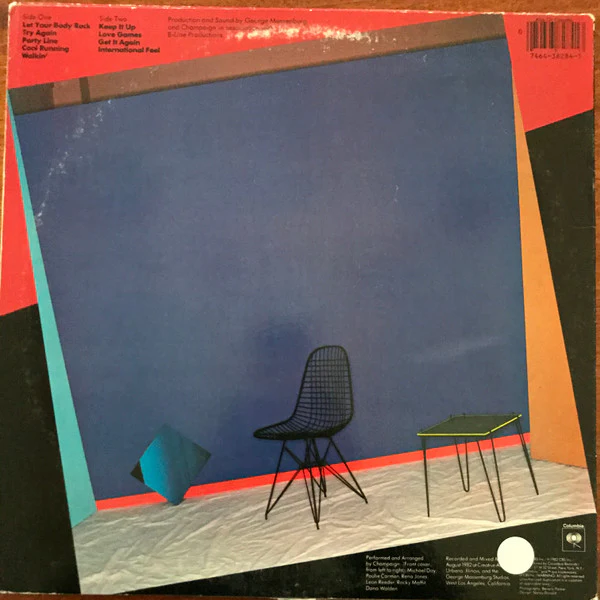 Champaign - Modern Heart (LP, Album, Pit) (Very Good Plus (VG+)) - Image 2