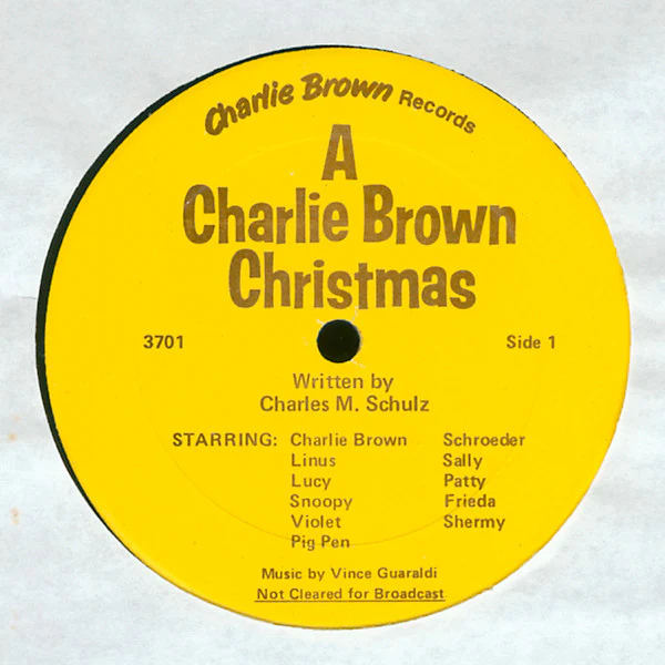 Charles M. Schulz - A Charlie Brown Christmas (LP, Album, Kee) (Very Good Plus (VG+)) - Image 3