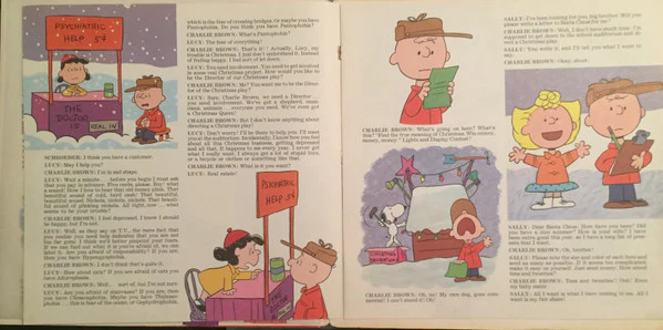 Charles M. Schulz - A Charlie Brown Christmas (LP, Album, Kee) (Very Good Plus (VG+)) - Image 5