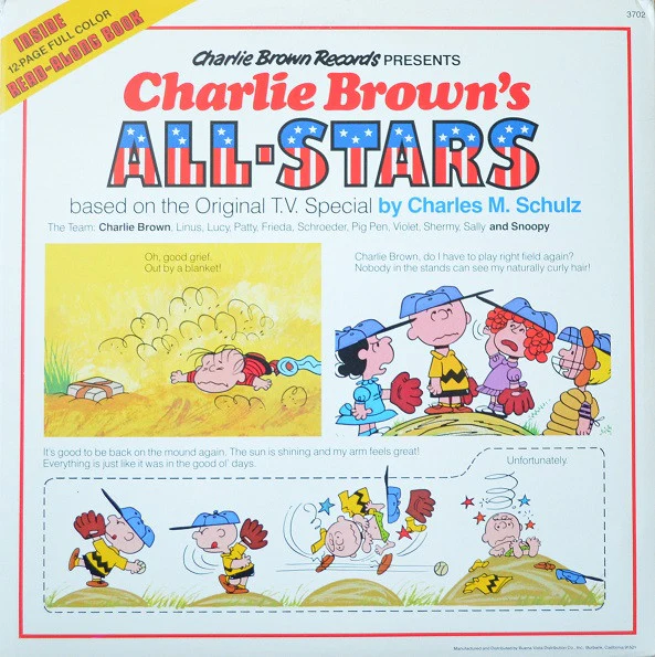 Charles M. Schulz - Charlie Brown's All-Stars (LP, Gat) (Mint (M)) - Image 2