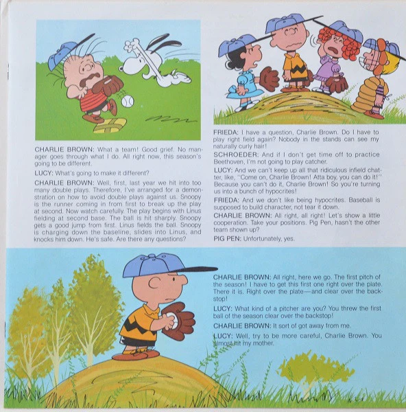 Charles M. Schulz - Charlie Brown's All-Stars (LP, Gat) (Mint (M)) - Image 4