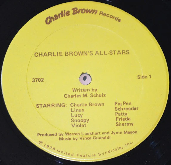 Charles M. Schulz - Charlie Brown's All-Stars (LP, Gat) (Mint (M)) - Image 5