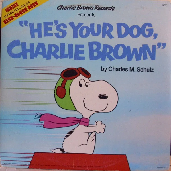 Charles M. Schulz - He's Your Dog, Charlie Brown (LP, Gat) (Mint (M))