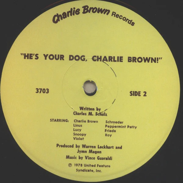 Charles M. Schulz - He's Your Dog, Charlie Brown (LP, Gat) (Mint (M)) - Image 4