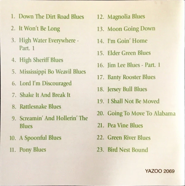 Charley Patton - The Best Of Charlie Patton (Classic Recordings From The 1920's And 30's) (CD, Comp, RM) (Very Good Plus (VG+)) - Image 2