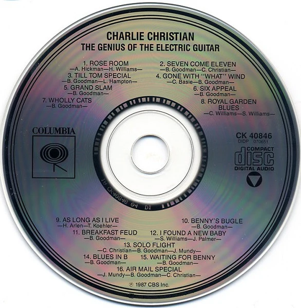 Charlie Christian - The Genius Of The Electric Guitar (CD, Comp, RM) (Very Good Plus (VG+)) - Image 3