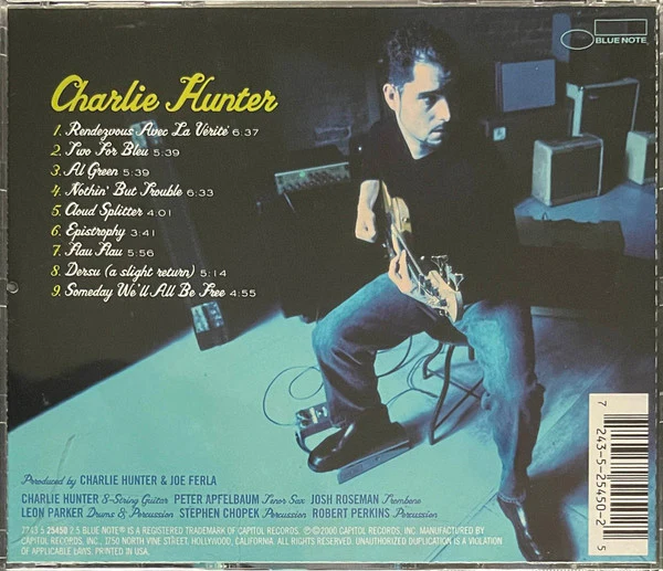 Charlie Hunter - Charlie Hunter (CD, Album) (Near Mint (NM or M-)) - Image 2