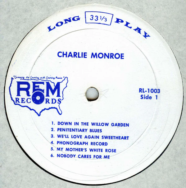 Charlie Monroe - Bluegrass Sound (LP, Album) (Very Good Plus (VG+)) - Image 3