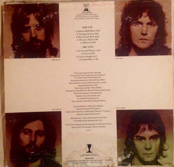Charlie - No Second Chance (LP, Album, GRT) (Near Mint (NM or M-)) - Image 2