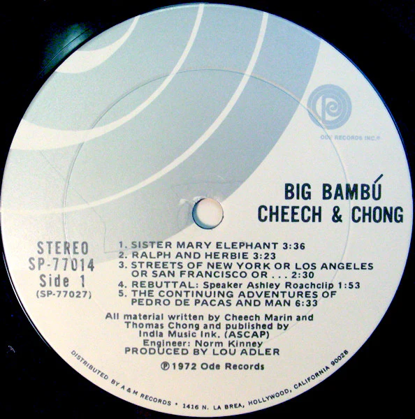 Cheech & Chong - Big Bambú (LP, Album, Ter) (Very Good Plus (VG+)) - Image 5