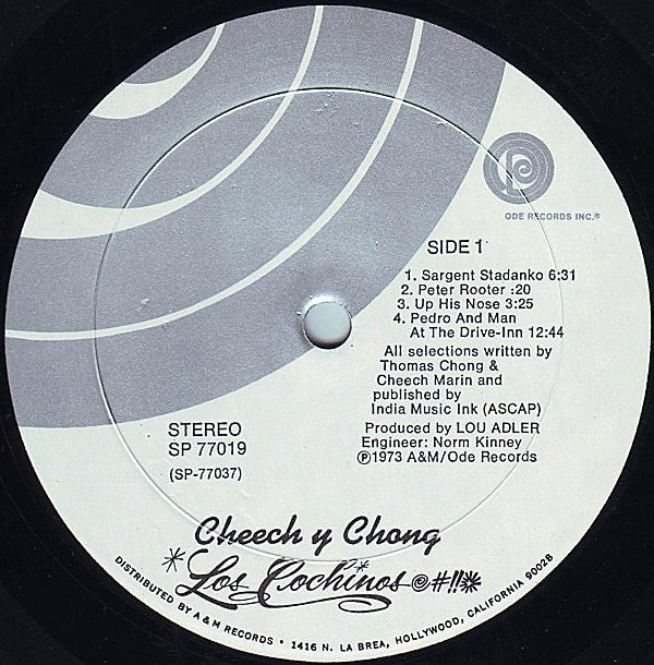 Cheech & Chong - Los Cochinos (LP, Album, Pit) (Very Good Plus (VG+)) - Image 3