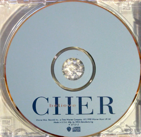 Cher - Believe (CD, Album, RE, DDI) (Very Good Plus (VG+)) - Image 3