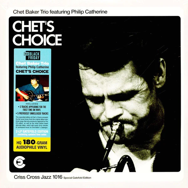 Chet Baker Trio Featuring Philip Catherine - Chet's Choice (2xLP, RSD, S/Edition, 180) (Mint (M)) NEW & SEALED