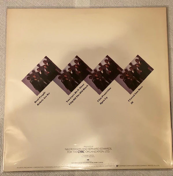 Chic - Real People (LP, Album, Club) (Very Good Plus (VG+)) - Image 2