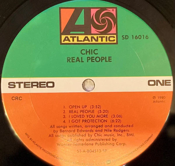 Chic - Real People (LP, Album, Club) (Very Good Plus (VG+)) - Image 3
