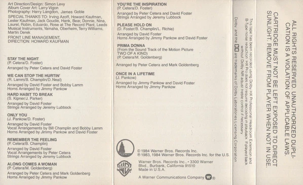 Chicago - Chicago 17 (Cass, Album, Dol) (Near Mint (NM or M-)) - Image 4