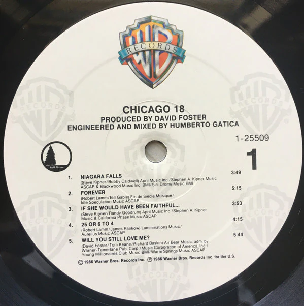 Chicago - Chicago 18 (LP, Album) (Very Good Plus (VG+)) - Image 5