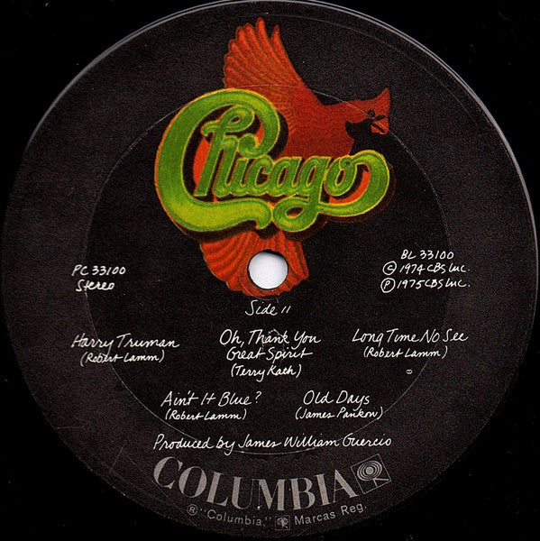 Chicago  - Chicago VIII (LP, Album, Ter) (Very Good (VG)) - Image 4