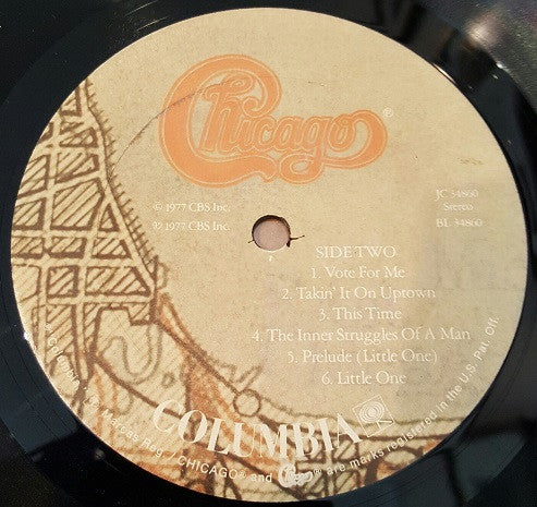 Chicago - Chicago XI (LP, Album, Ter) (Very Good (VG)) - Image 5