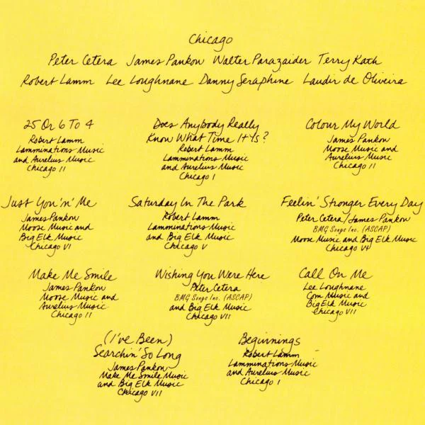 Chicago  - Chicago's Greatest Hits (CD, Comp) (Very Good Plus (VG+)) - Image 3